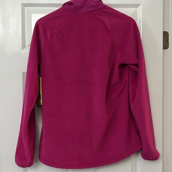 All in Motion mixed media zip front fleece jacket. Size medium. New with tags. - Picture 7 of 8